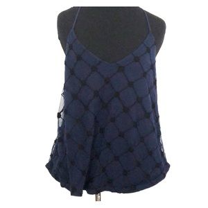 Embroidered Crop Top